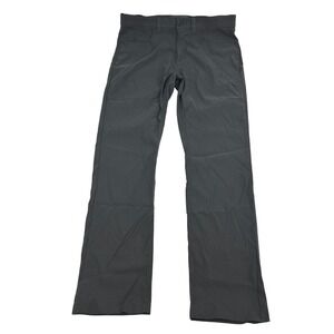Eddie Bauer Travex Pants Men's 34x34 Gray Nylon Blend‎ Outdoor Casual Hiking